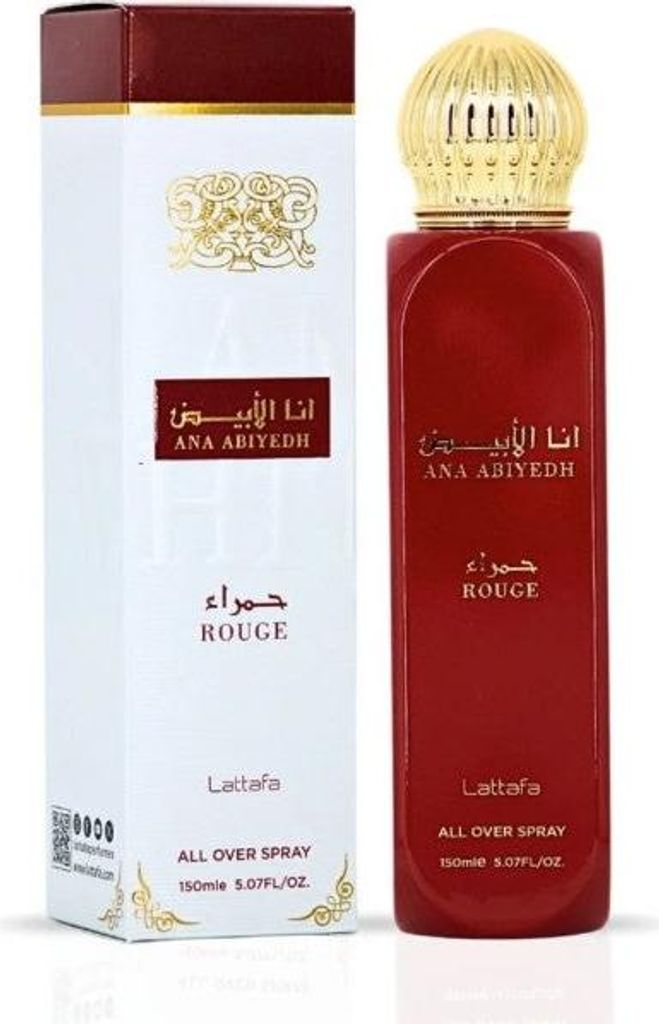 Lattafa/All Over Ana Abiyedh Rouge 150 ml Produktbild 