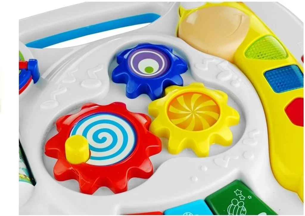 Tableau enfant et table de jeu réversible avec compartiments de rangement