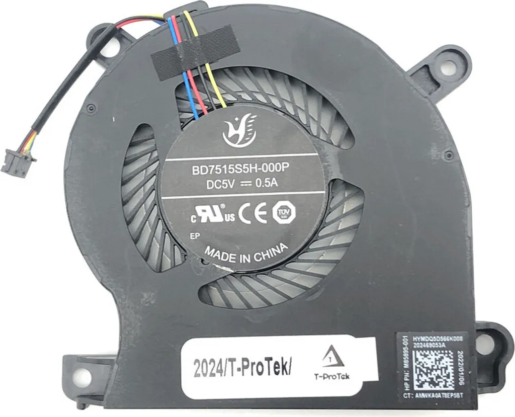 Cooler Fan BD7515S5H-000P 5V 4-Pin - Dissipazione Calore High-Speed