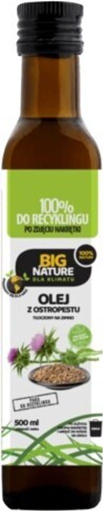 Big Nature Mariendistelöl 500 ml 100%