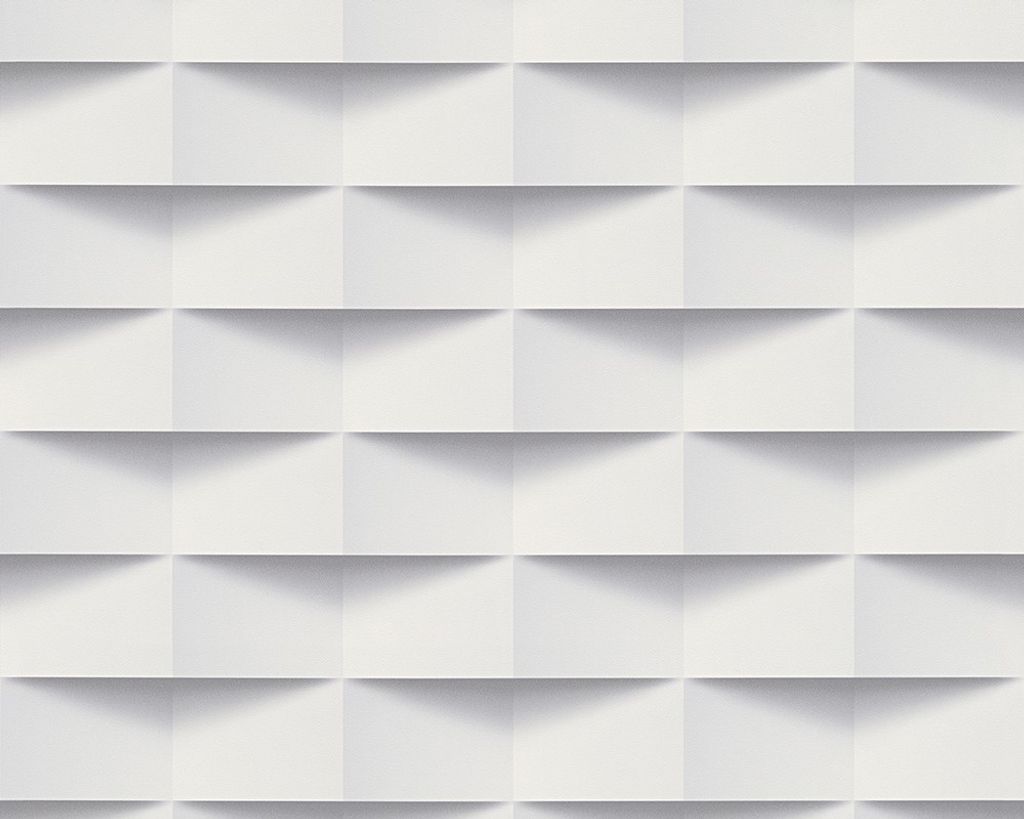 A.S. Création Tapete Authentic Walls grau weiß 10,05 m x 0,53 m 302481