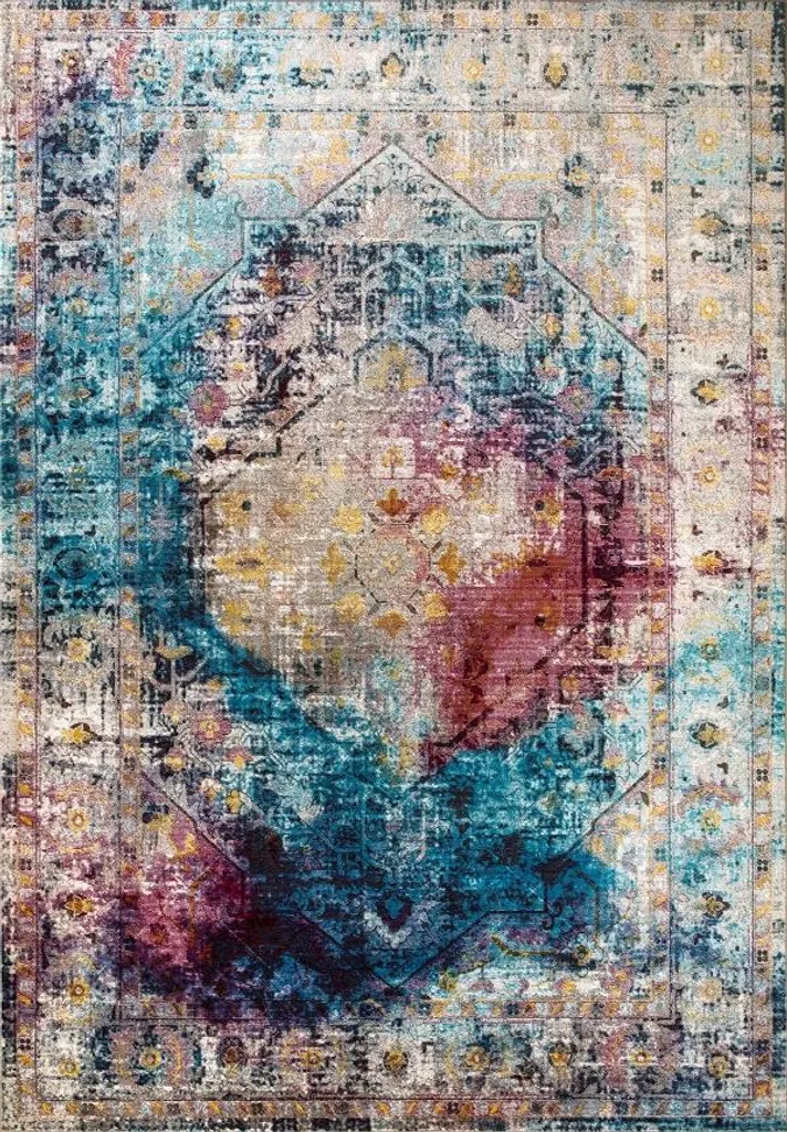 Tapis Picasso Heriz 133x190 cm - Solution Sol Froid et Anti-Bruit