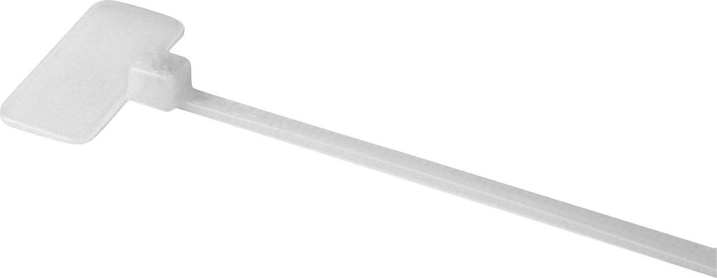 HellermannTyton Kennzeichnungsbinder natur IT18FL-N66-NA 100 Stk