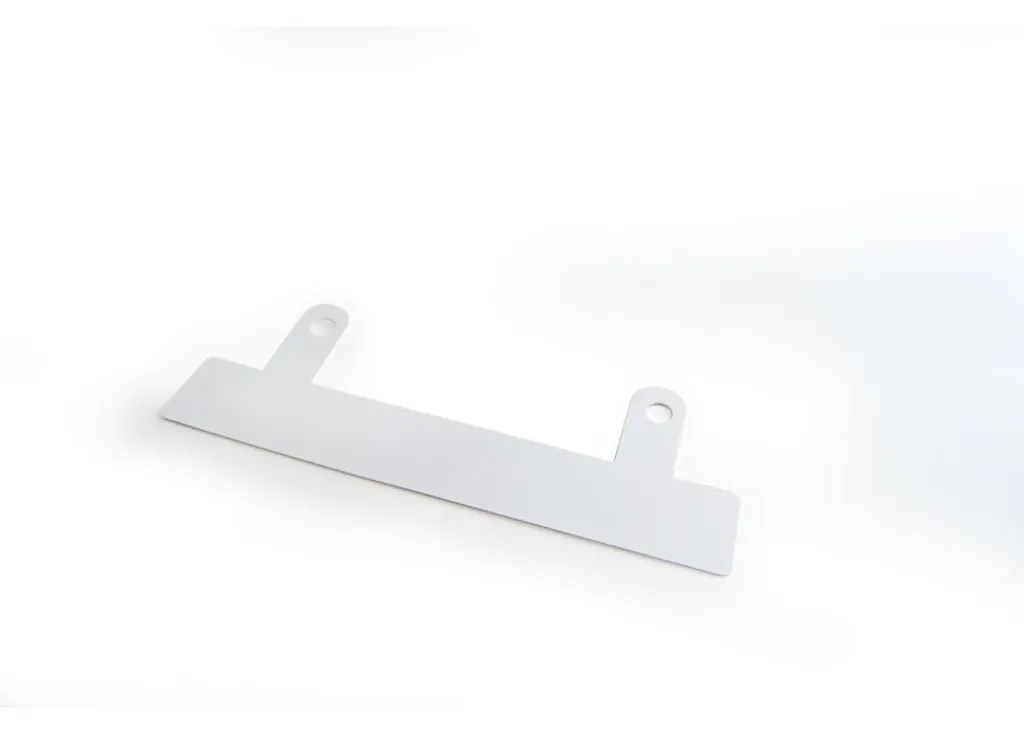 Languette de reliure thermique en PVC blanc GBC haute résistance A4