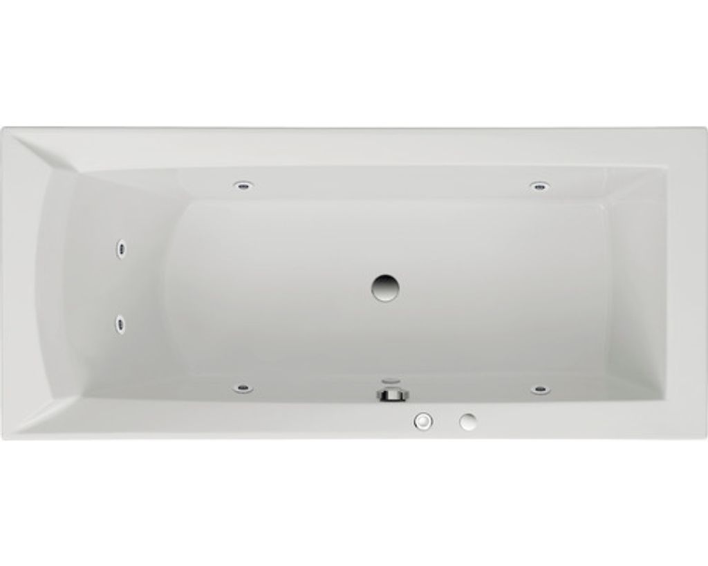 Whirlpool OTTOFOND Quito 75 x 170 cm weiß glänzend 56490