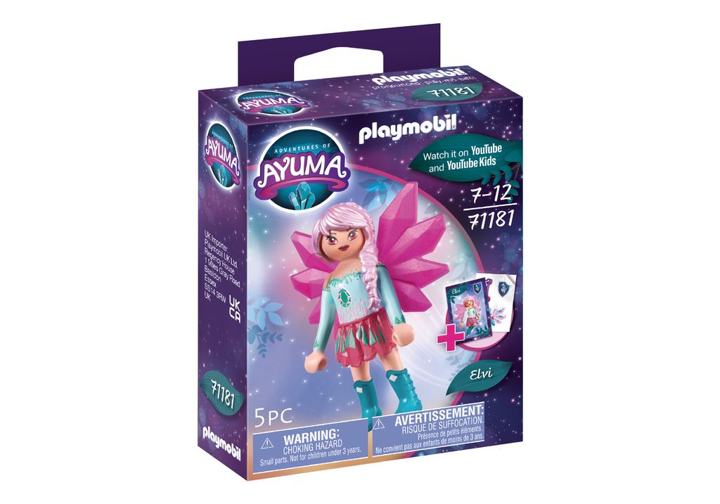 PLAYMOBIL AYUMA Chrystal Fairy Elvi 71181