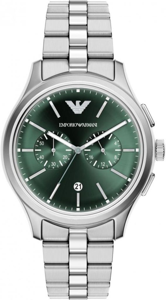Herrenuhr EMPORIO ARMANI AR11746, grün, modisch.