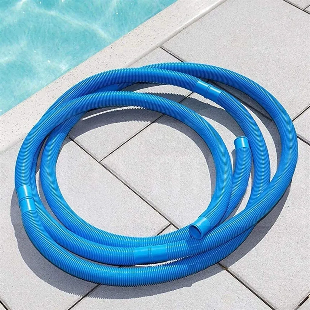 Tubo Piscina 32mm 6,6m Blu Flessibile per Pompe e Filtri Intex Bestway