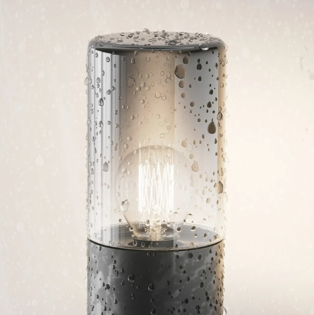 Candélabre Extérieur Design Graphite 80cm Amas Maytoni E27 60W - 3