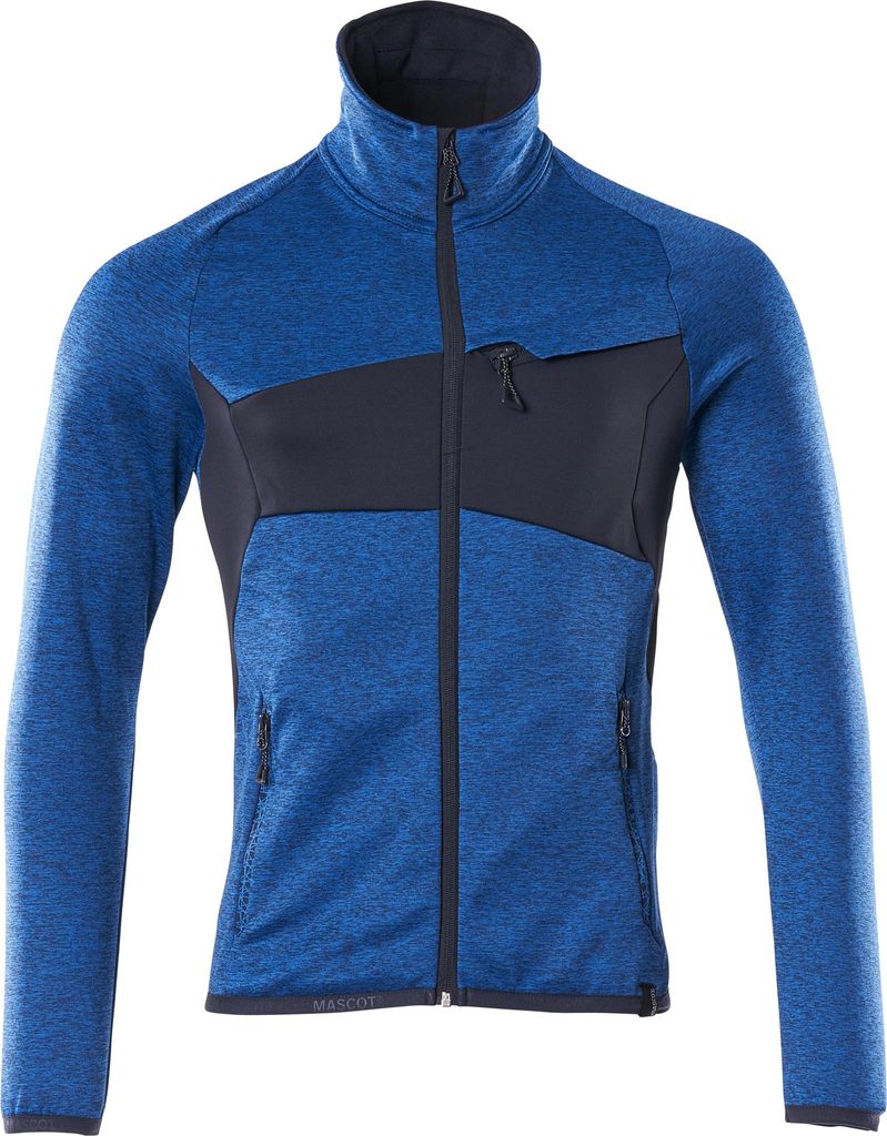 Mascot MASCOT ACCELERATE Fleecepullover 18103 mit Reißverschluss Herren Gr. M azurblau/schwarzblau