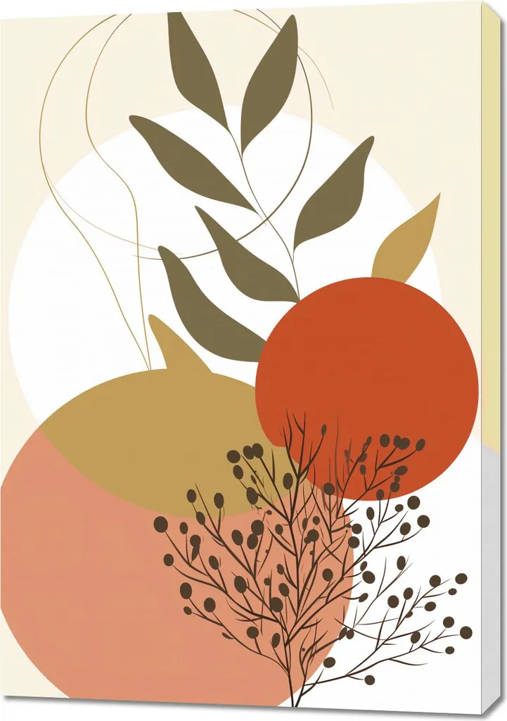 Quadro Paesaggio Autunnale 70x100 cm | Decorazione Parete Premium