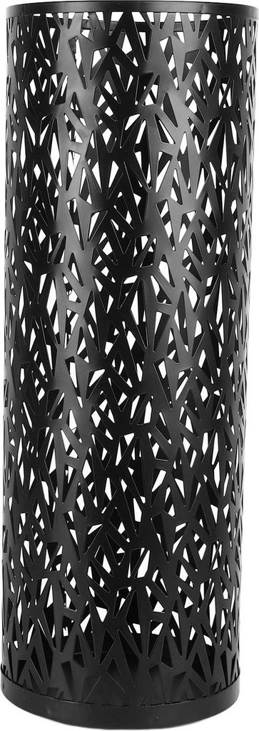 Regenschirm Ständer Rack für Eingangsmetallhöhe freistehende runde Halter Organisator Bin Home Hotel Office Decor Black M.