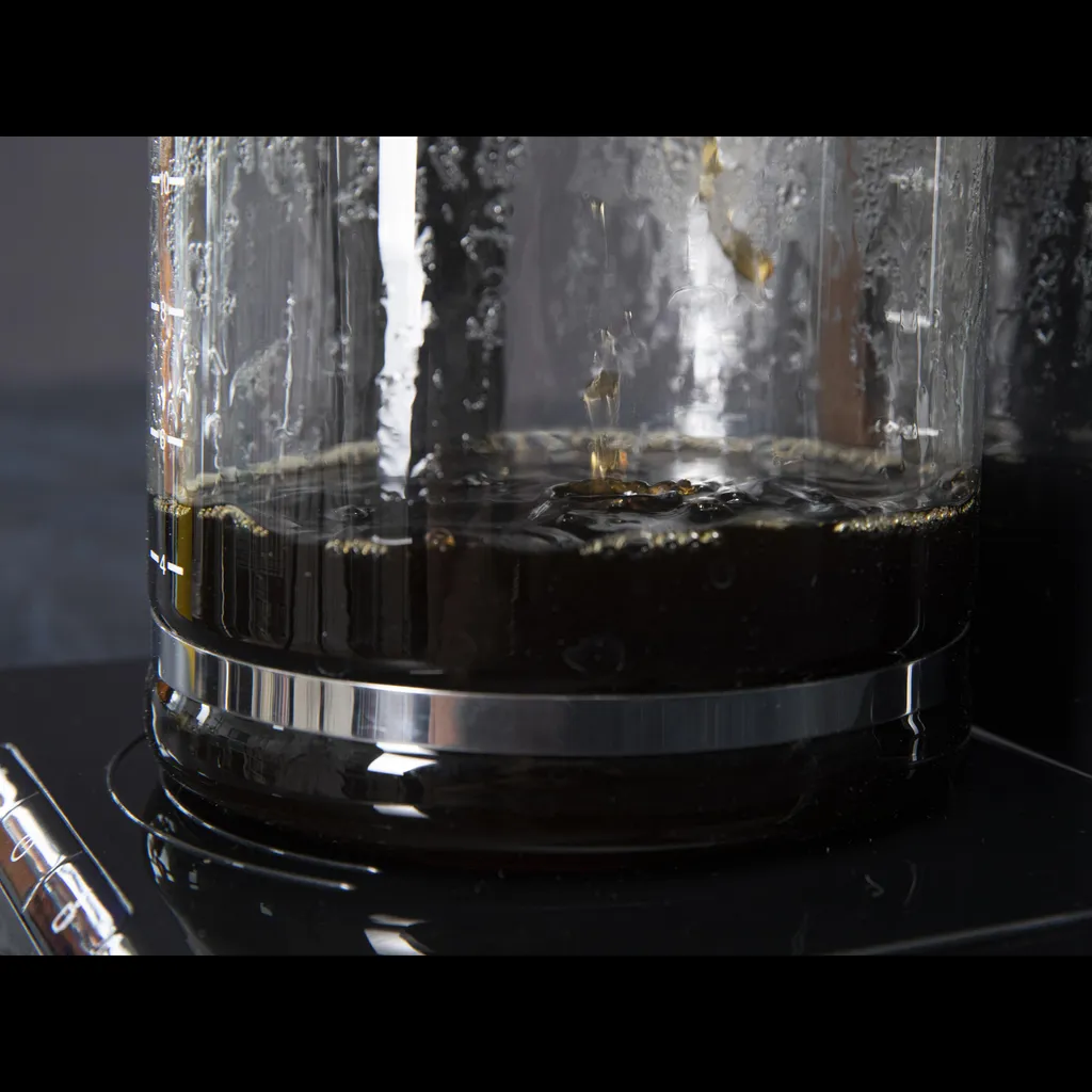 Cafetière Filtre Gastronoma pour Petit-Déjeuner Familial - 1,5 L Noir