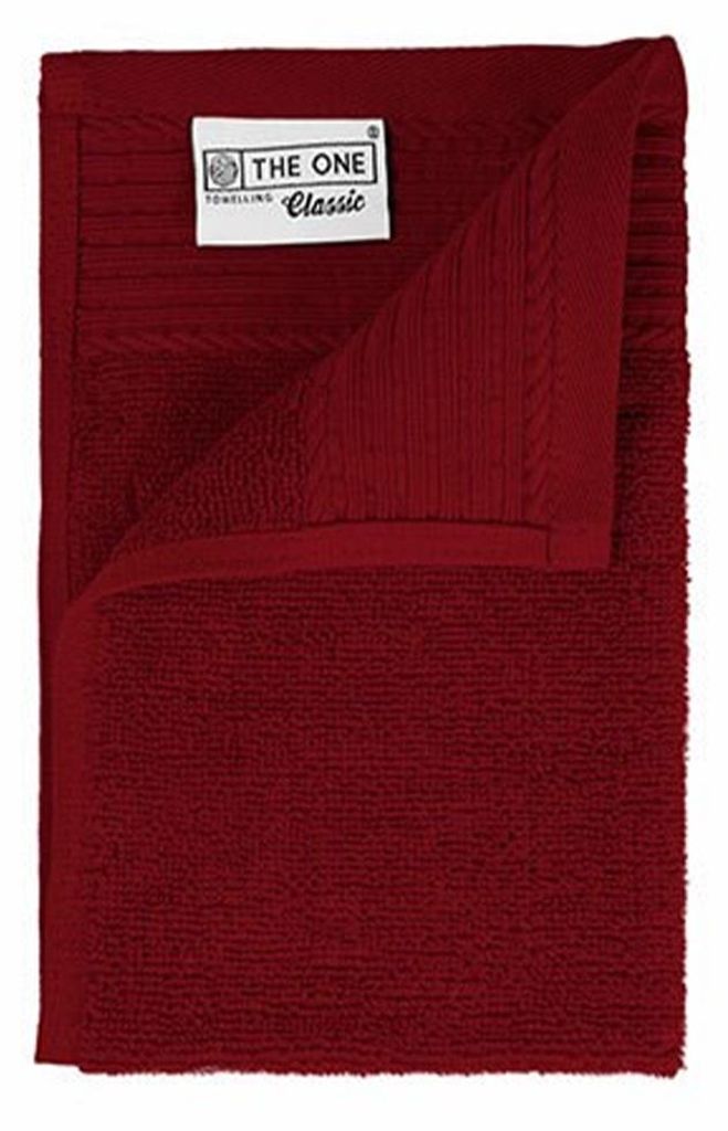 The One Towelling - "Classic" Gäste-Handtuch LT4048 (Einheitsgröße) (Burgunderrot)