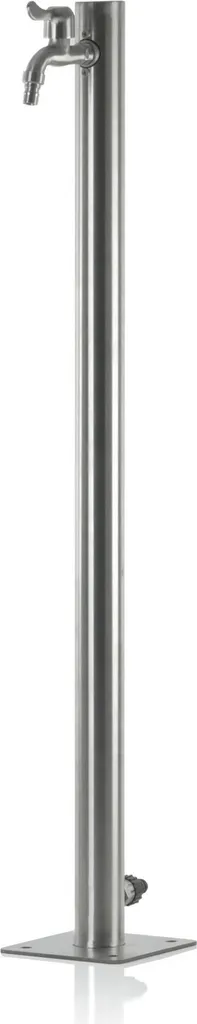 Finis les tuyaux emmêlés : Distributeur d'eau Wellington inox pour jardin