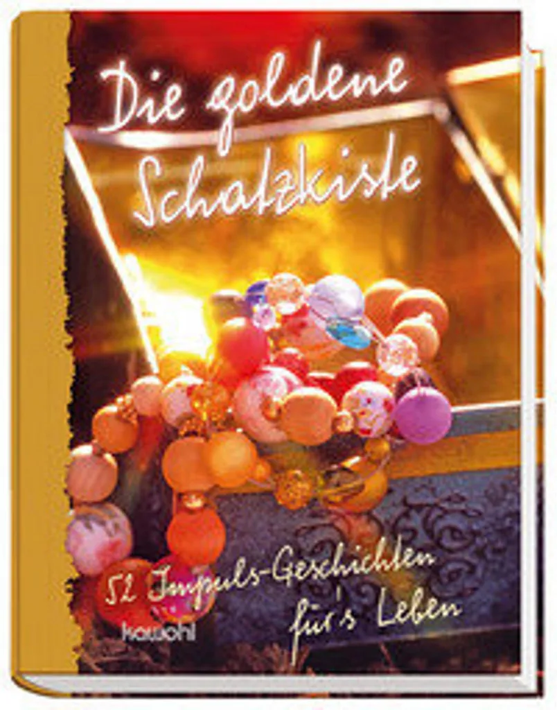 Coffre au trésor doré Die goldene Schatzkiste pour bijoux et souvenirs
