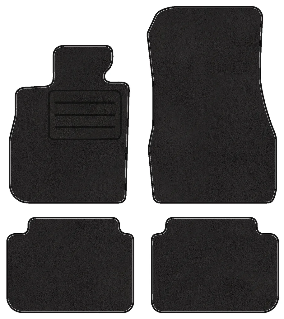 Satz in Velour Fußmatten per BMW 8 G16 Gran Coupé (a partire dal 2018) - Qualità Premium