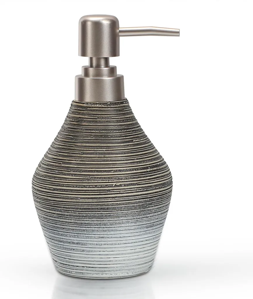 Distributeur de savon en céramique design dégradé pour salle de bain chic