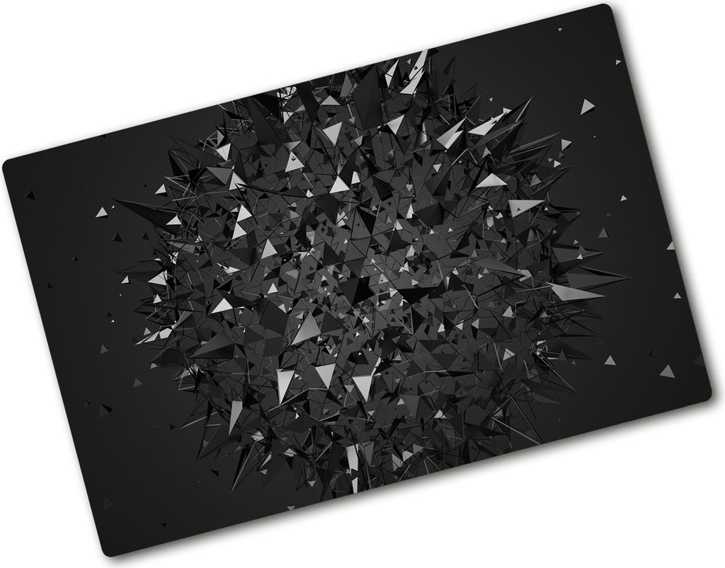 Tulup Glas Herdabdeckplatte - 80x52 cm - Glaskeramikkochfeld-Abdeckung Spritzschutz Glasabdeckplatte - Einteilig - Kunst: Modern & Klassisch - 3D-A...