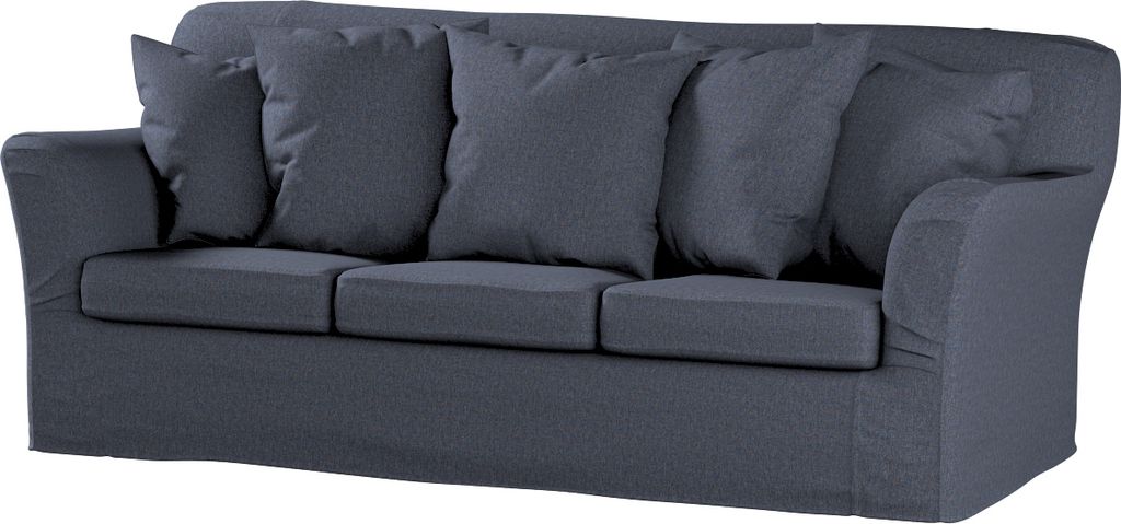 Dekoria Bezug für Tomelilla 3-Sitzer Sofa nicht ausklappbar, dunkelblau, Sofahusse, Tomelilla 3-Sitzer