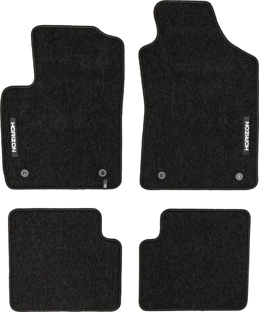 ProLine 3D 4er-Set von Exklusiven Auto Fußmatten für Fiat 500 C/Fiat 500 ab 2007