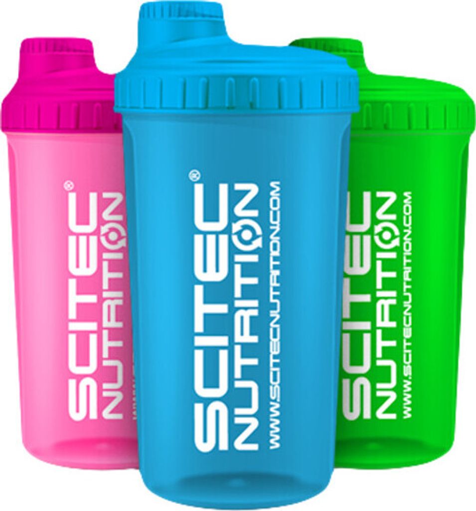 Scitec Nutrition Neon Shaker 700 ml ružová s bielou / Obrázok produktu 
