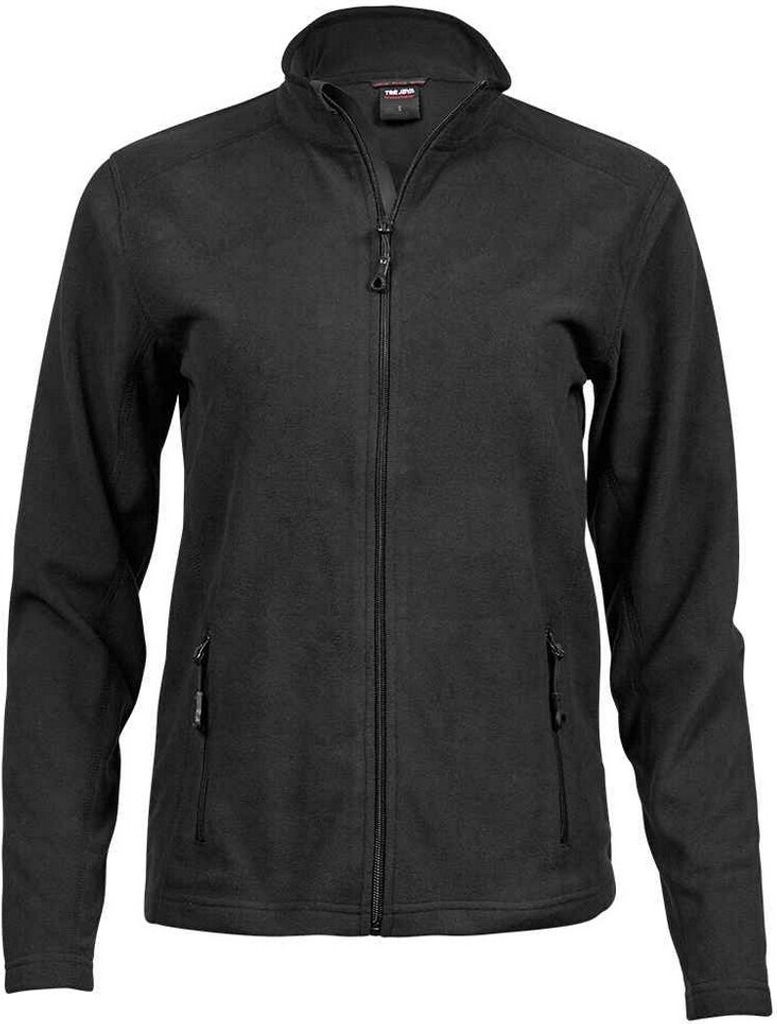 Tee Jays - Fleecejacke für Damen - Aktiv PC5250 (S) (Schwarz)