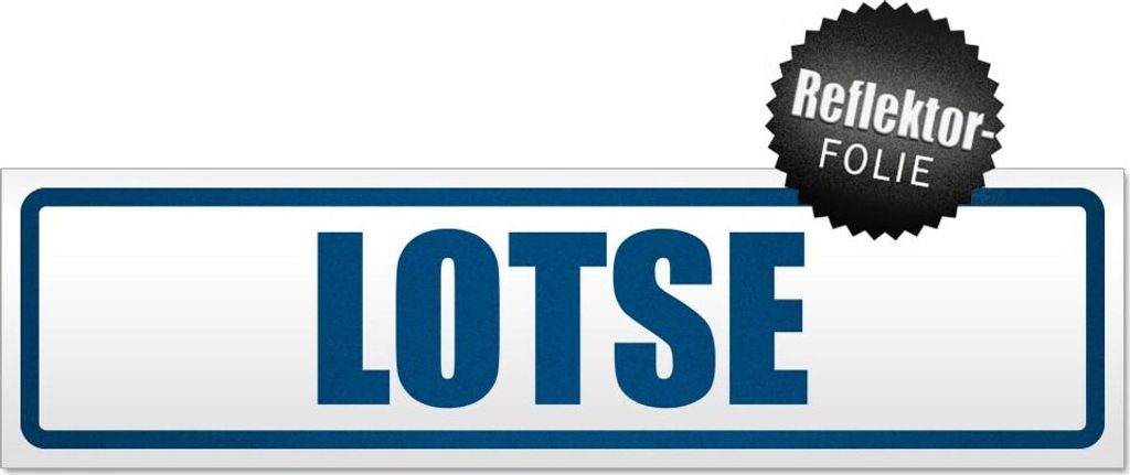 LOTSE Magnetschild Schild magnetisch
