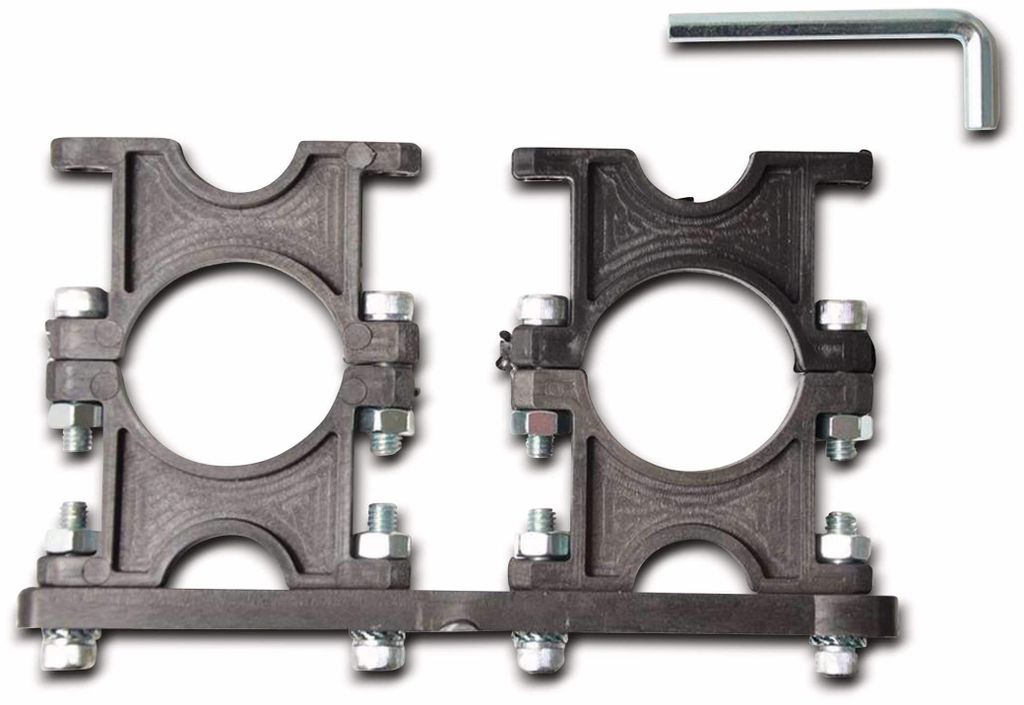 Multifeedhalter, 2-fach, Kunststoff, 23/40 mm