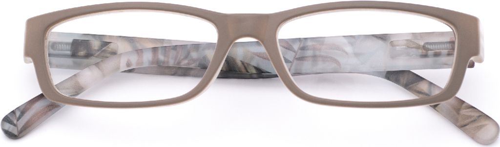 B&S READY READER PLASTIC GREY FLORAL +2.5 | Modische Produktbild 