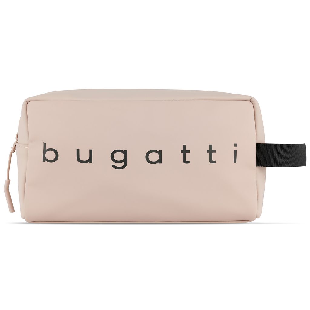 Bugatti Rina Kulturtasche Kulturbeutel Kosmetiktasche Washbag 494301, Farbe:Puder