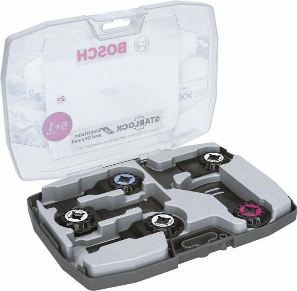 Coffret Starlock BOSCH spécial électricien et plaquiste, Image du produit 