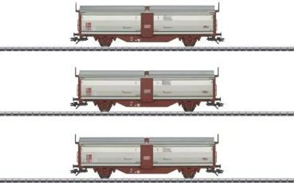 Set de Wagons de Marchandises SJ Tbis 571 Märklin 47303 Échelle H0 1/87