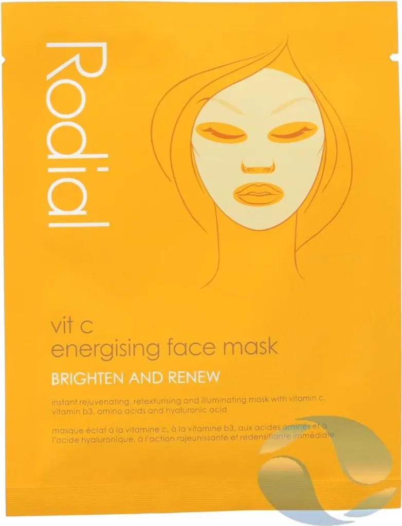 Rodial Vit C Energizing Sheet Mask 20ml Masque Visage Éclat Instantané