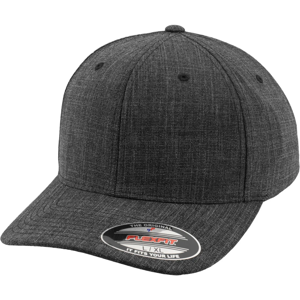 FLEXFIT 6277FM Melange Nero L/XL - Cappello Sportivo Tecnico