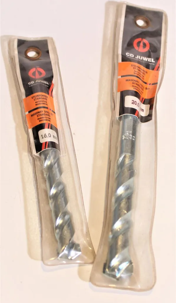Set 2 Punte Muratura CD JUWEL 16-20mm | Punta a Percussione Cemento