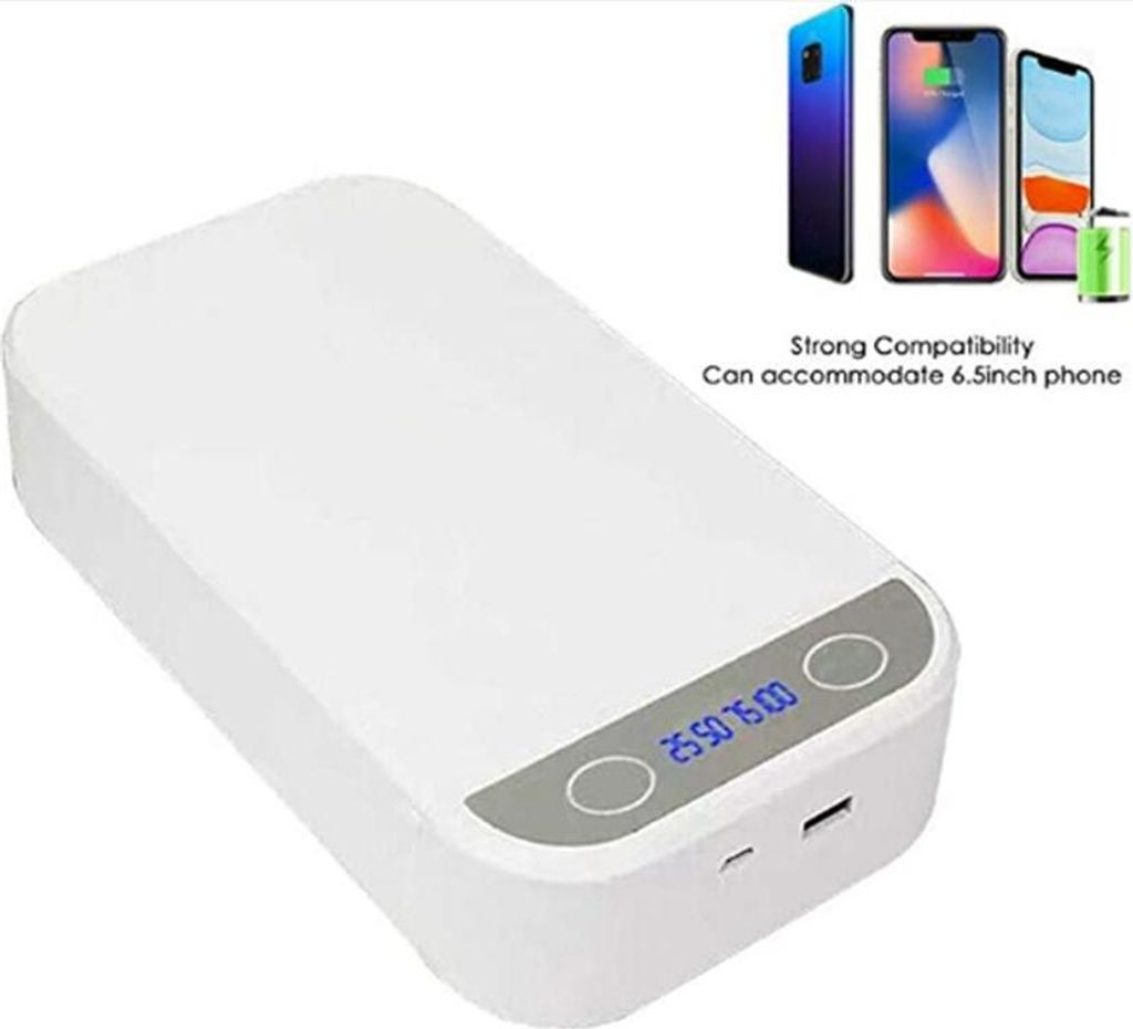 Multifunctional UV-C Sterilizer – UV-C Desinfektionsbox zur Keimreduktion | Hygienische Reinigung für Handy, Schmuck, Babyartikel & Alltagsgegen...