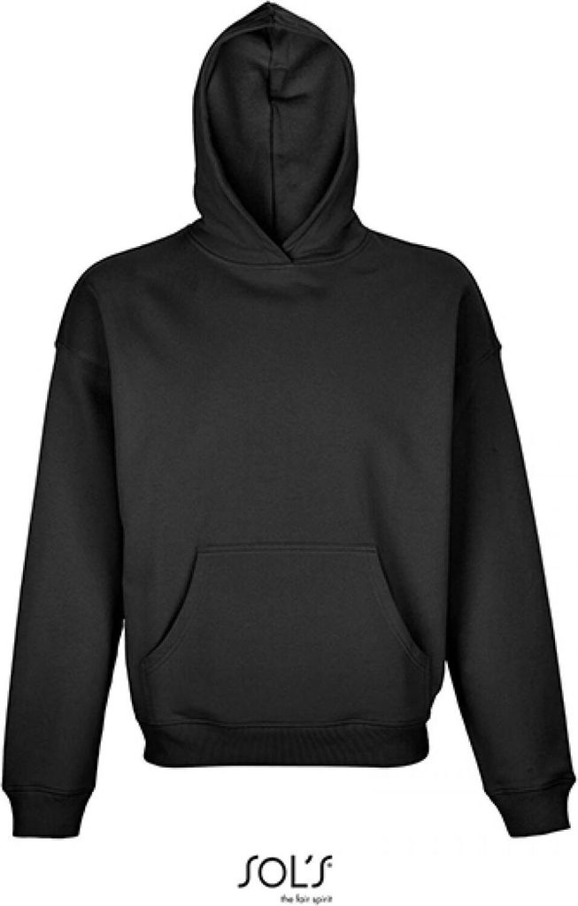 SOLs 03813 | Uni Connor Oversized Hoodie - Kapuzenpullover - Farbe: Black - Größe: XXL