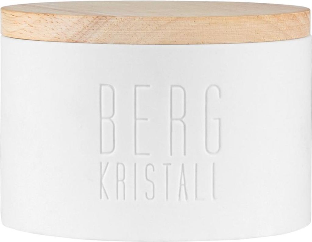 Räder Bergluft Salzdose Berg Kristall D.9cm, H.6,5cm Produktbild 