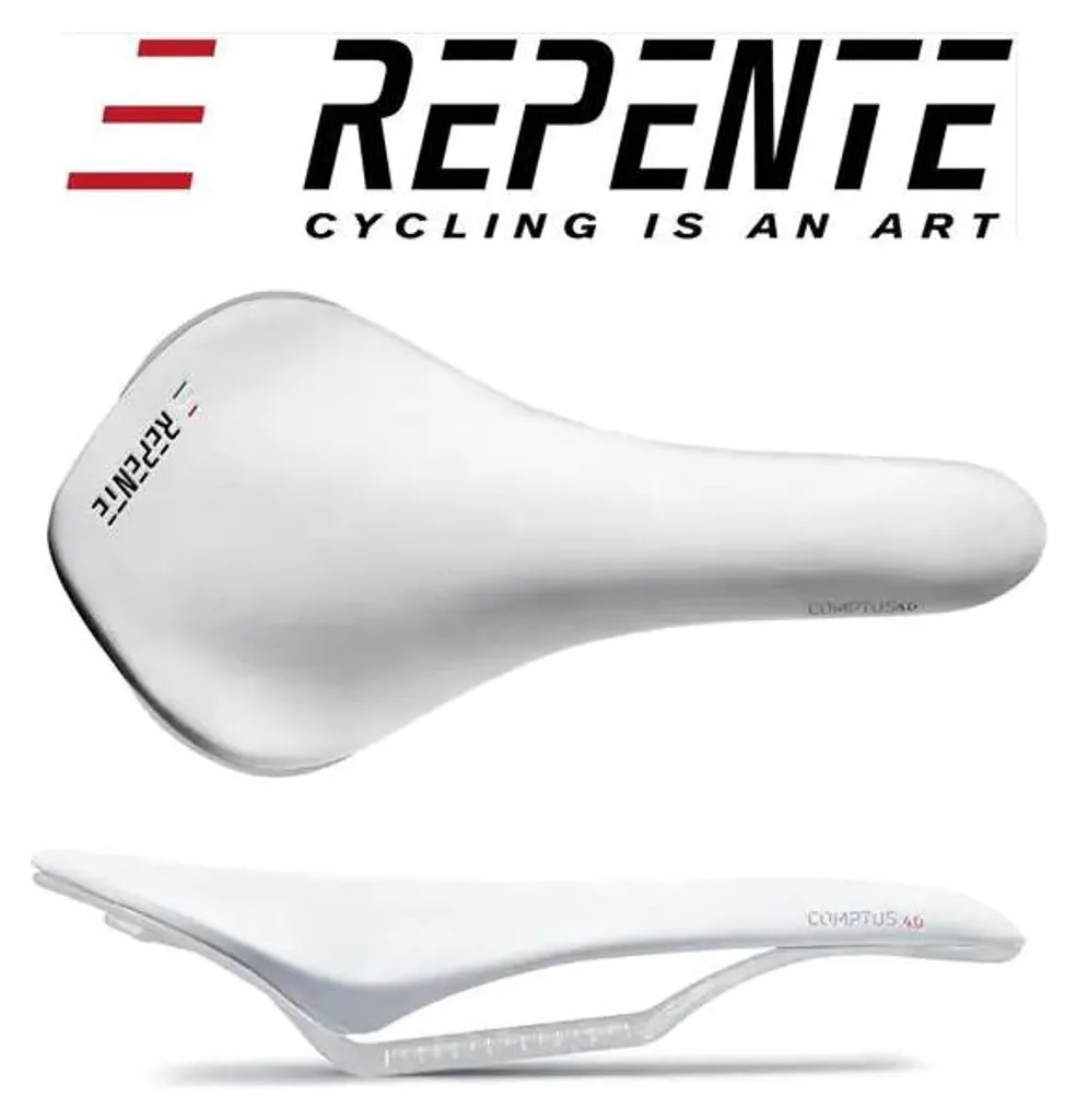 Tête de selle Repente Comptus 4.0 blanc 17cowhp pour vélo de route