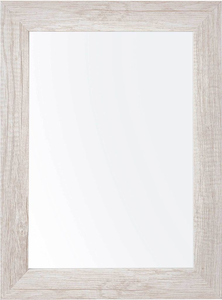 Miroir mural dans un cadre en bois, 38 x 48 cm, noir Image du produit 