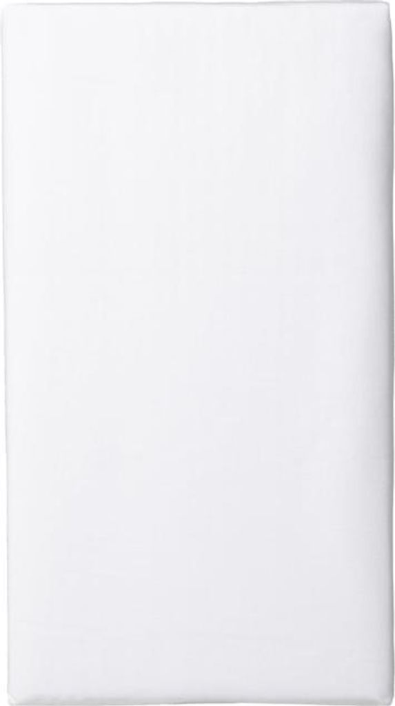 Bettlaken Baumwolle 180x220 cm weiß Produktbild 