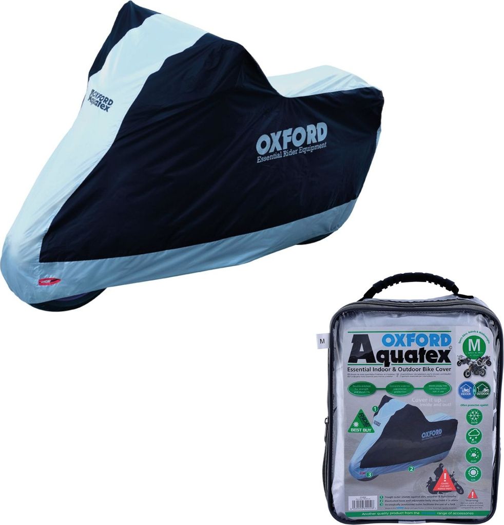 Oxford Aquatex Faltgarage Gr. M Motorrad, Abdeckplane inklusive Tasche