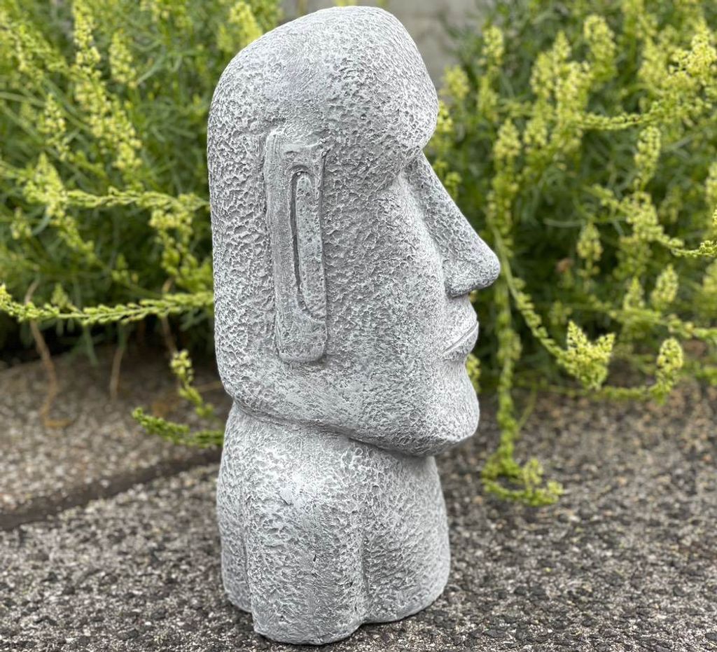 stoneandstyle Steinfigur Moai Figur Osterinseln frostfest Produktbild 7