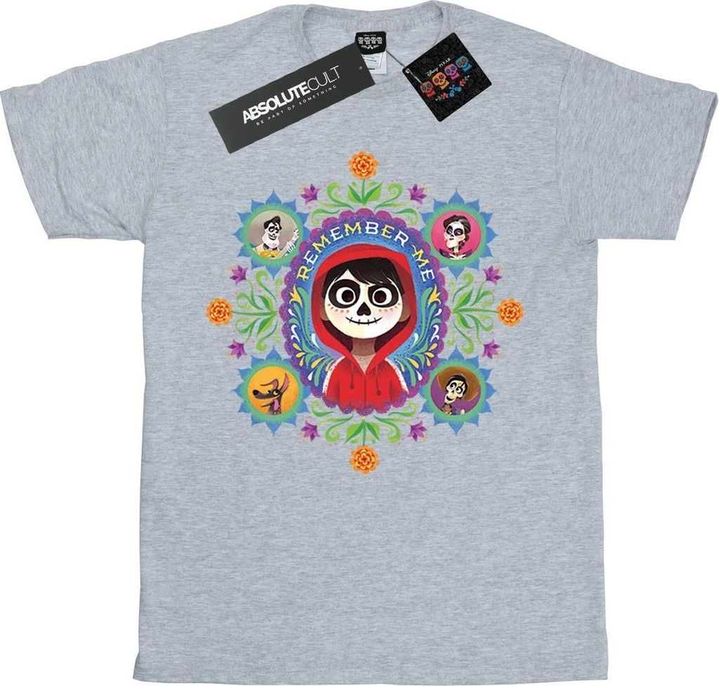 Disney - "Coco Remember Me" T-Shirt für Jungen BI12289 (128) (Grau)