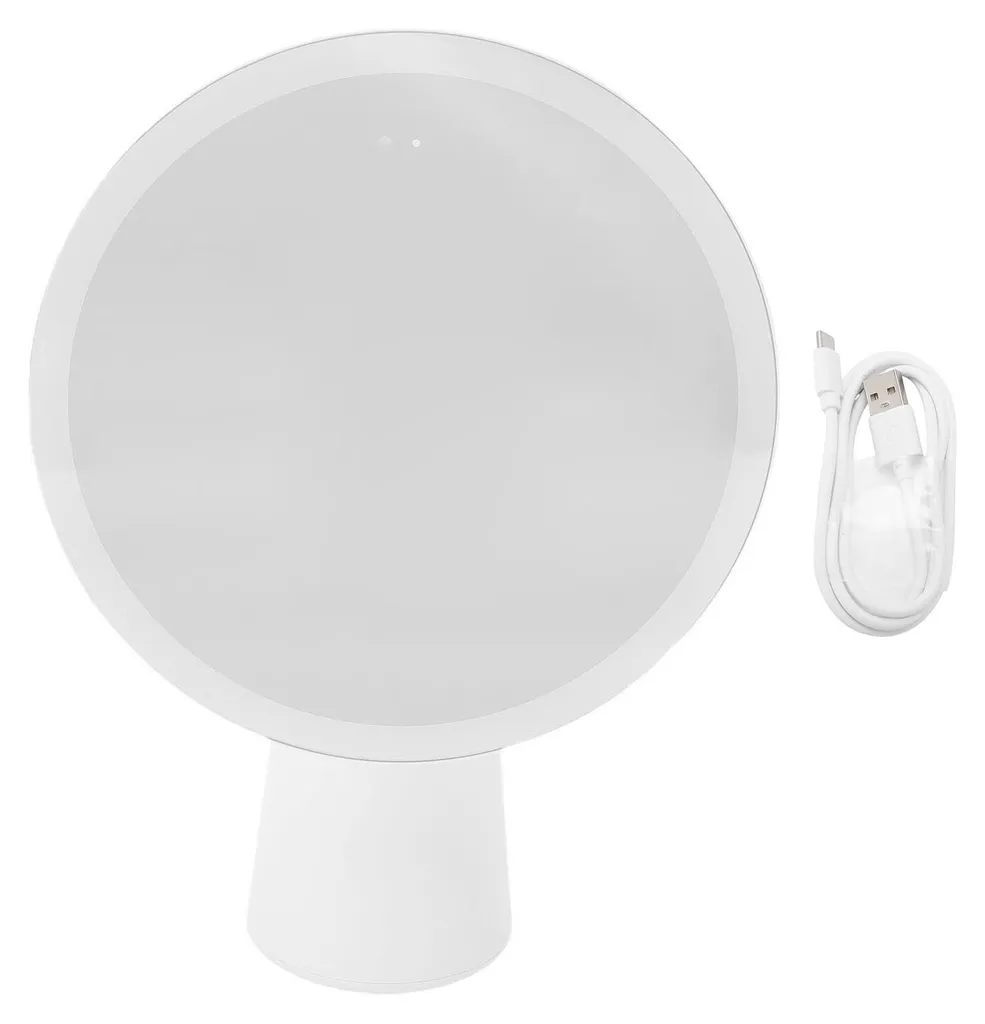 Miroir Lumineux LED Pivotant à 90 Degrés pour Soin du Visage et Maquillage