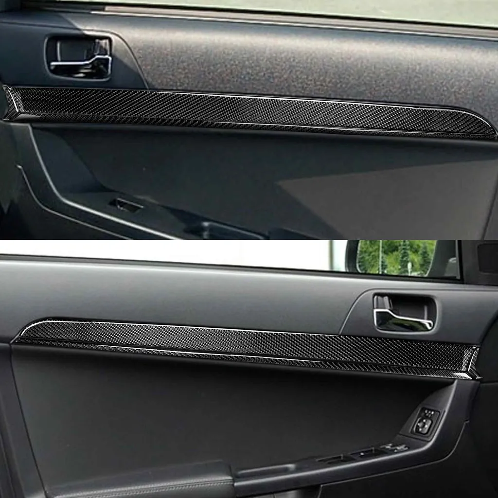 Rénovation Intérieur Carbone Mitsubishi Lancer 2008-2016 Cache Rayures - 5