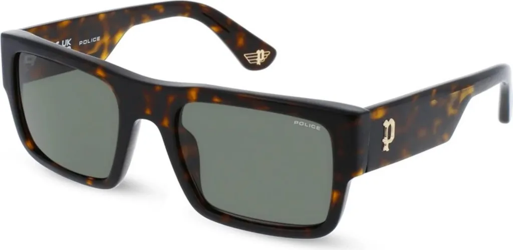 Lunettes de Soleil Homme Police SPLL12 - Protection UV et Design Moderne