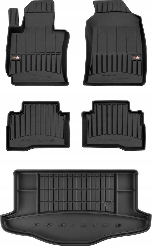 Set Tappetini Gomma 3D SsangYong Tivoli 2015-2019: Protezione Su Misura