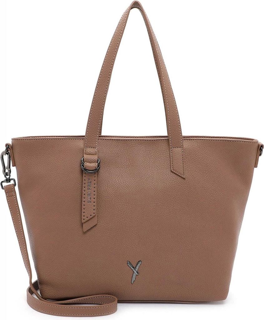 SURI FREY Schultertasche Gitty Shopper Taupe hellbraun Produktbild 